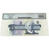 Image 2 : RADAR BC-56d 1986 $5 3-digit RADAR Legacy CUNC64 PPQ Knight-Thiessen SN:ANN7212127
