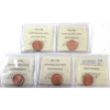 Image 2 : 1-cent 2003, 2003WP New Effigy NBU, 2003P & 2x 2003P New Effigy ICCS MS67 Red. 5pcs