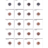 Image 4 : Switzerland 1850-2005 One Rappen Bulk Collection in 6x 20-Pocket Sheets. 118pcs