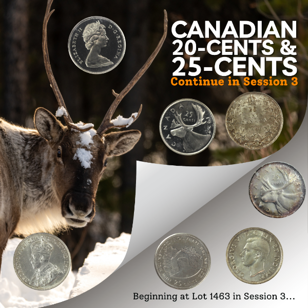 More Canadian 20 & 25-Cent Coins await! 
