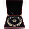 Image 1 : 2014 Chinese Lunar Calendar 24K Gold Plated 13-Medallion Set w/ Collector Box