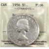Image 1 : Silver $1 1956 ICCS PL66 Heavy Cameo