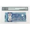 Image 2 : BC-69b 2013 $5 PMG Superb GEM UNC67 EPQ Macklem-Poloz SN:HBR6209032