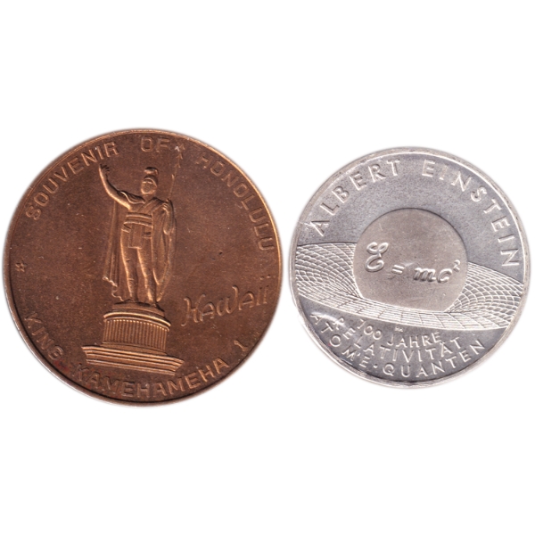 USA & Germany 1970 & 2005 Medallions. 2pcs.