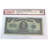 Image 1 : DC-25d 1923 $1 BCS VF20 Green Seal, Group 1, Series L, Check Letter D SN: L266149 