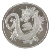 Image 1 : Tuvalu Rhodium 2018 $100 South Seas Dragon 1oz .999 Pure Rhodium (Tax Exempt)