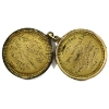 Image 2 : 1947 & 1949 London South Collegiate Institute Academic Proficiency Gold Plated Medals. 2pcs.