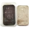 1oz JM Johnson Matthey Blank Back Variety & Engelhard .999 Fine Silver Bars. 2pcs. (Tax Exempt)
