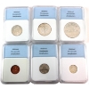Image 2 : 1959 Proof Like Set Housed in NNC Certified Holders PL69. 6pcs. 