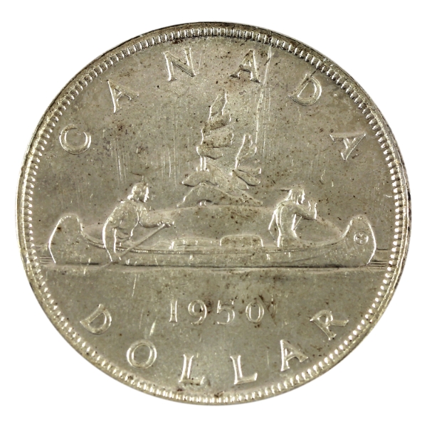 Silver $1 1950 BU (Scratched)
