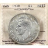 Image 1 : Silver $1 1938 ICCS MS63