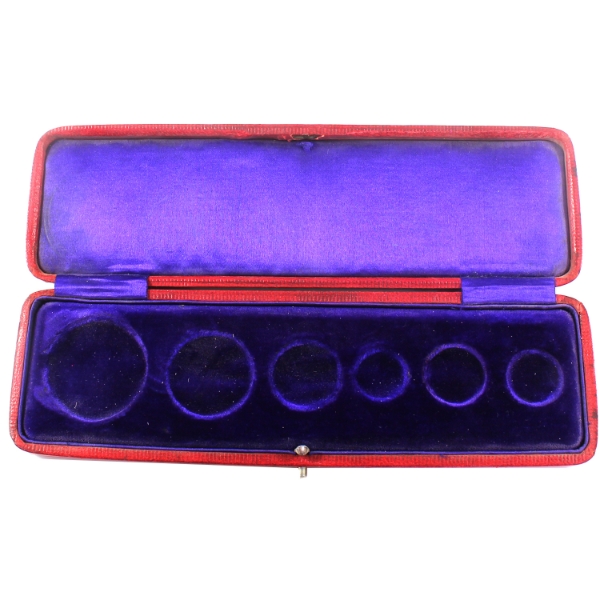 1938-1953 Original 6-coin Specimen Empty Case (Charlton # 10)