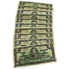Image 1 : 10x 1937 $1 Banknotes. 10pcs.