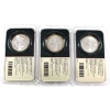 Image 2 : USA Silver 1991, 1993 & 1994 Silver Eagles 1oz .9993 Fine Coins. 3pcs. (Tax Exempt)