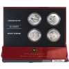 Image 1 : 2005 50-cent Hockey Legends: Toronto Maple Leafs Sterling Silver 4-Coin Set