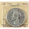 Image 1 : Silver $1 1946 ICCS MS60