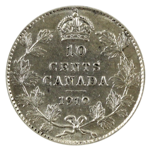10-cent 1910 EF-AU