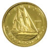 Image 1 : 2012 Gold 50-cent The Bluenose 1/25oz .9999 Fine Gold (Tax Exempt)