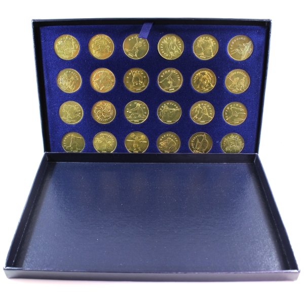 Commemorative Set of 1984 Olympic Transit Fare Tokens