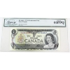 Image 1 : BC-46bA 1973 $1 EAX Replacement Note Legacy GEM UNC66 PPQ Crow-Bouey SN: EAX2143507