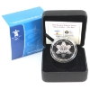 Image 1 : 2010 $1 Limited Edition Vancouver Olympics .925 Proof Silver Dollar - The Sun