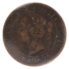 Image 3 : ERROR 1-cent 1858 Planchet Flaw ICCS F15