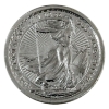 Image 1 : 14x Great Britain 2024 1/10oz .999 Fine Silver Britannias in Royal Mint Tube. 14pcs (Tax Exempt)