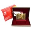 Image 1 : China 2008 Beijing Olympics "One World, One Dream" Commemorative Gold-Plated Bar