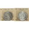 Image 1 : Mexico Silver 1965Mo & 1966Mo ICCS MS66. 2pcs.