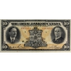 Image 3 : 630-14-08 1927 $10 Royal Bank Legacy VF30 Wilson Sign. At L SN: 1935250 Plate A8/4
