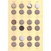 Image 2 : USA Jefferson Head Nickels 1938-1964 Bulk Collection in "Library of Coins" Album. 62pcs. 