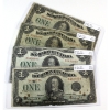 Image 1 : DC-25n 1923 $1 Black Seal 3 Circ. Campbell-Sellar. 4pcs.