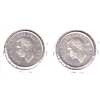 Image 2 : Silver $1 1951 BU (scratched) & 1951 SWL BU (nicks). 2pcs