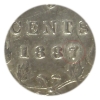 Image 3 : 5-cent 1887 7/7 ICCS EF45