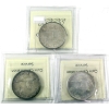 Image 2 : Silver $1 1967 ICCS MS65. 3pcs.