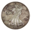 1 Pound USA Silver 1986 .999 Fine Silver Eagle Coin (Tax Exempt)