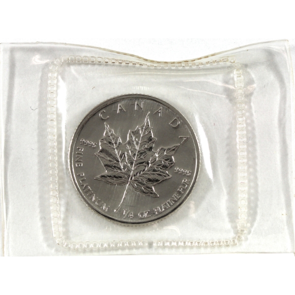 1993 Platinum $10 PML 1/4oz .9995 Fine Platinum Coin (Tax Exempt)