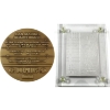 Image 3 : Highland Mint Dan Marino Bronze Medal & Ltd. Ed. 1996 Dan Marino 4.25oz .999 Fine Silver Mint-Card