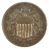 Image 2 : USA 1873 Shield Nickel Open 3 EF-AU 