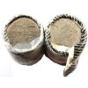 Image 1 : 50-cent 1982 Constitution & 1984 Jacques Cartier Dollar Rolls of 20pcs. 2 Rolls. 