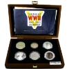 Image 1 : 1945-2005 The End of WWII 60th Anniversary Allied Forces Silver Proof Collection