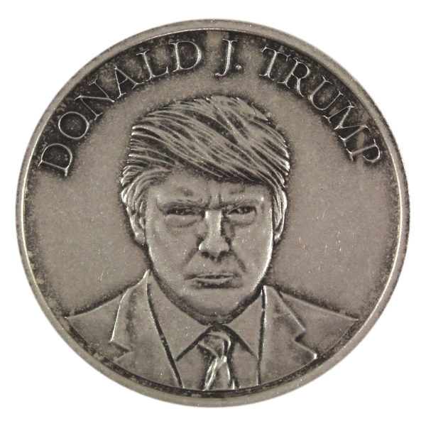 1oz 2017 Donald Trump Inauguration .999 Fine Silver Antiqued Round (Tax Exempt)
