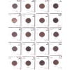 Image 1 :  1-cent 1920-1936 Bulk Collection in 20-Pocket Sheet G-VG to AU-UNC. 20pcs. 