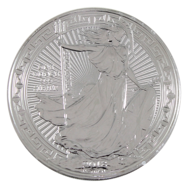 1oz Great Britain 2018 2 Pound .999 Fine Silver Coin (Tax Exempt)