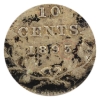 Image 4 : 10-cent 1893 Flat Top 3, Obverse 5 ICCS F15
