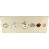 Image 2 : 1953 Brilliant Uncirculated Mint Set in Original White Cardboard