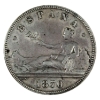 Image 1 : Spain 1870SNM 5 Pesetas EF-AU (Impaired)