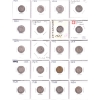 Image 1 : Switzerland 1900-2010 10 Rappen Bulk Collection in 5x 20-Pocket Sheets. 94pcs