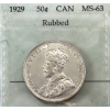 Image 1 : 50-cent 1929 Prestige Certified MS63 (Rubbed)