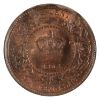 Image 1 : New Brunswick 1-cent 1864 Short 6 BU RD & BN 
